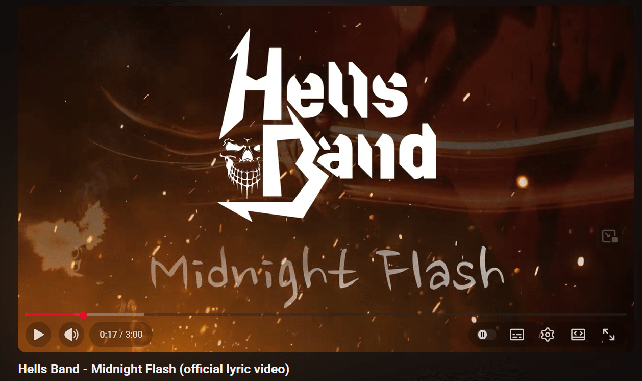 Ledy se pohnuly, Hells Band vydává Midnight Flash